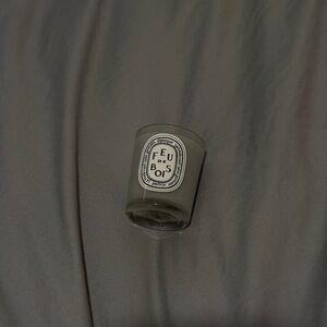 Diptyque Feu de Bois Candle in Clear Glass